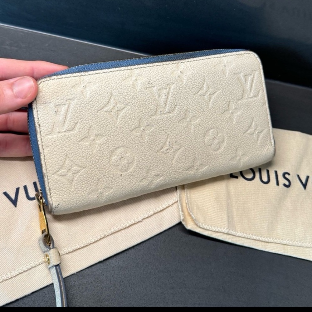 Louis Vuitton Empreinte zippy wallet